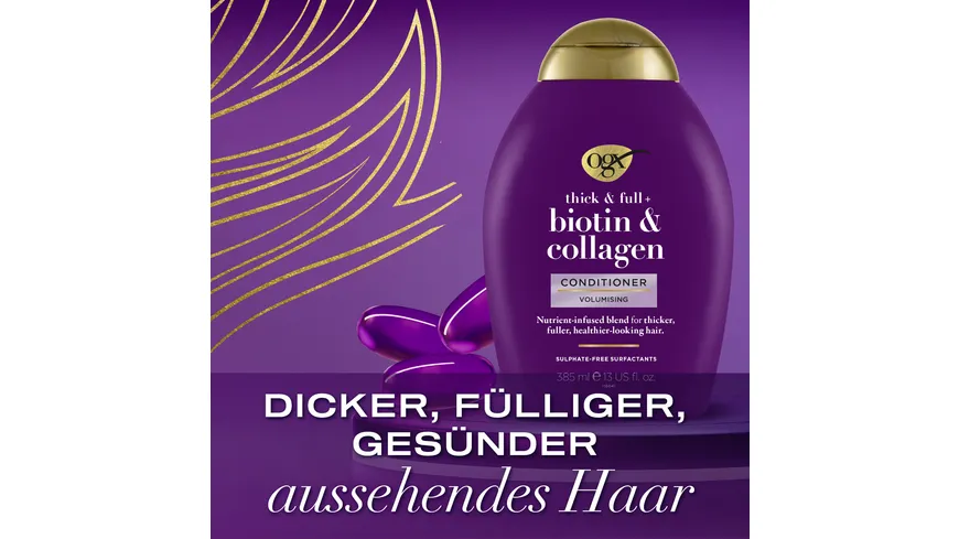 OGX thick & full + biotin & collagen CONDITIONER 385ml 385 ml