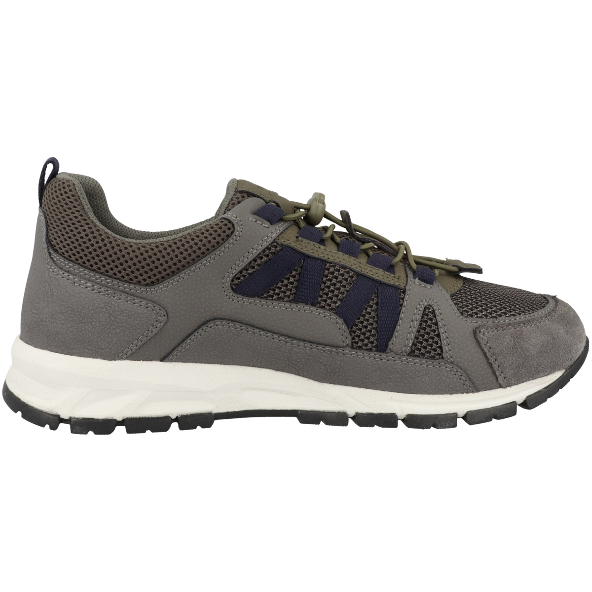 Geox U Delray A Sneaker low grau
