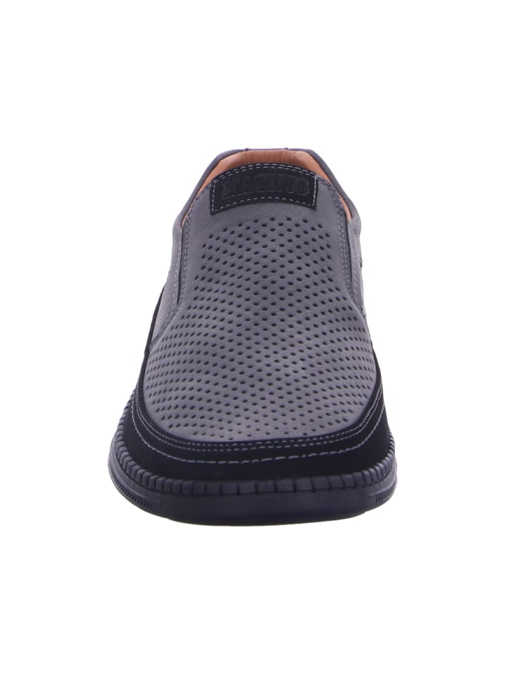 Magnus Slipper Gelocht in grau günstig kaufen