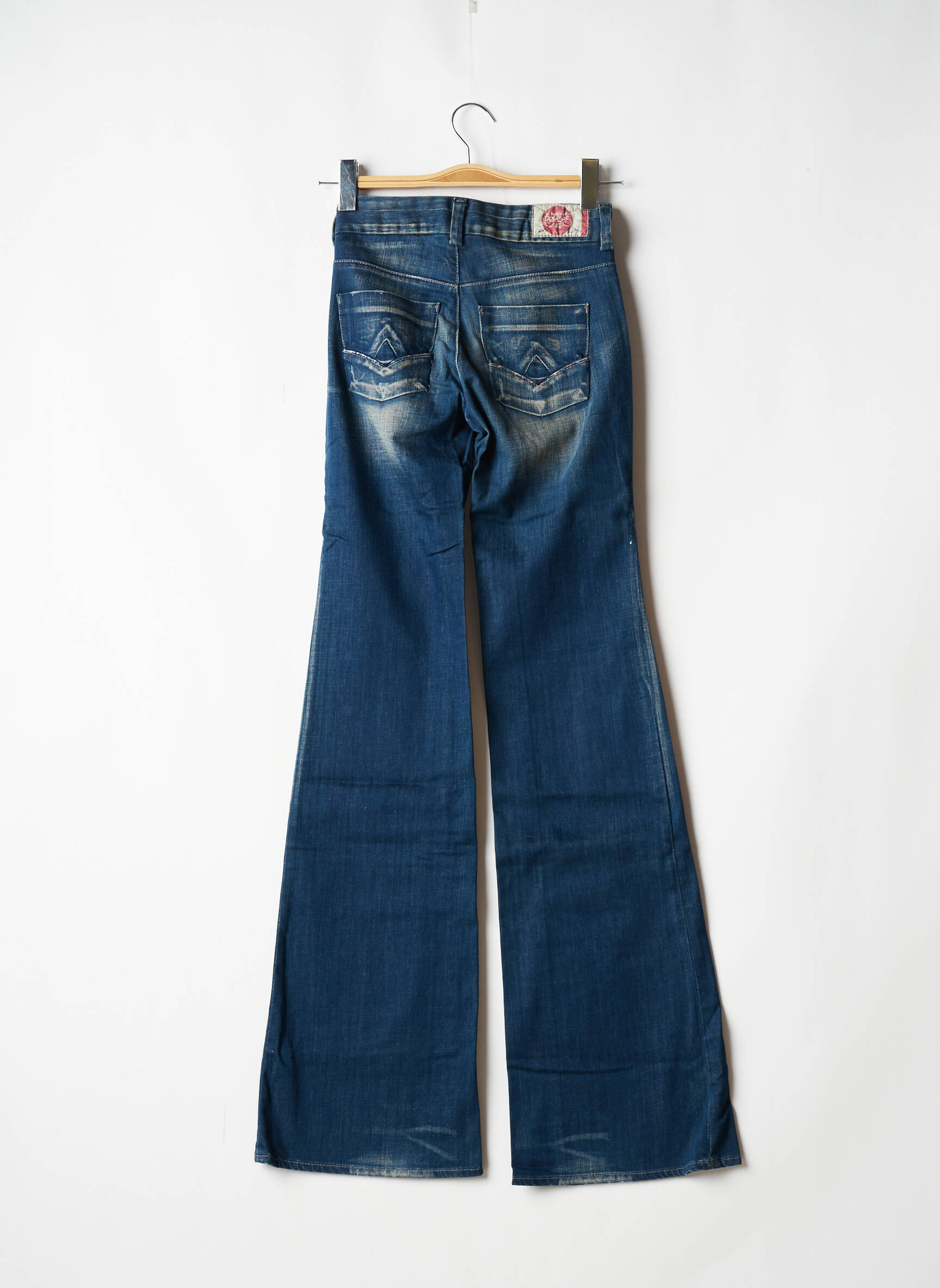 Le Temps Des Cerises Jean Flare Femme couleur bleu