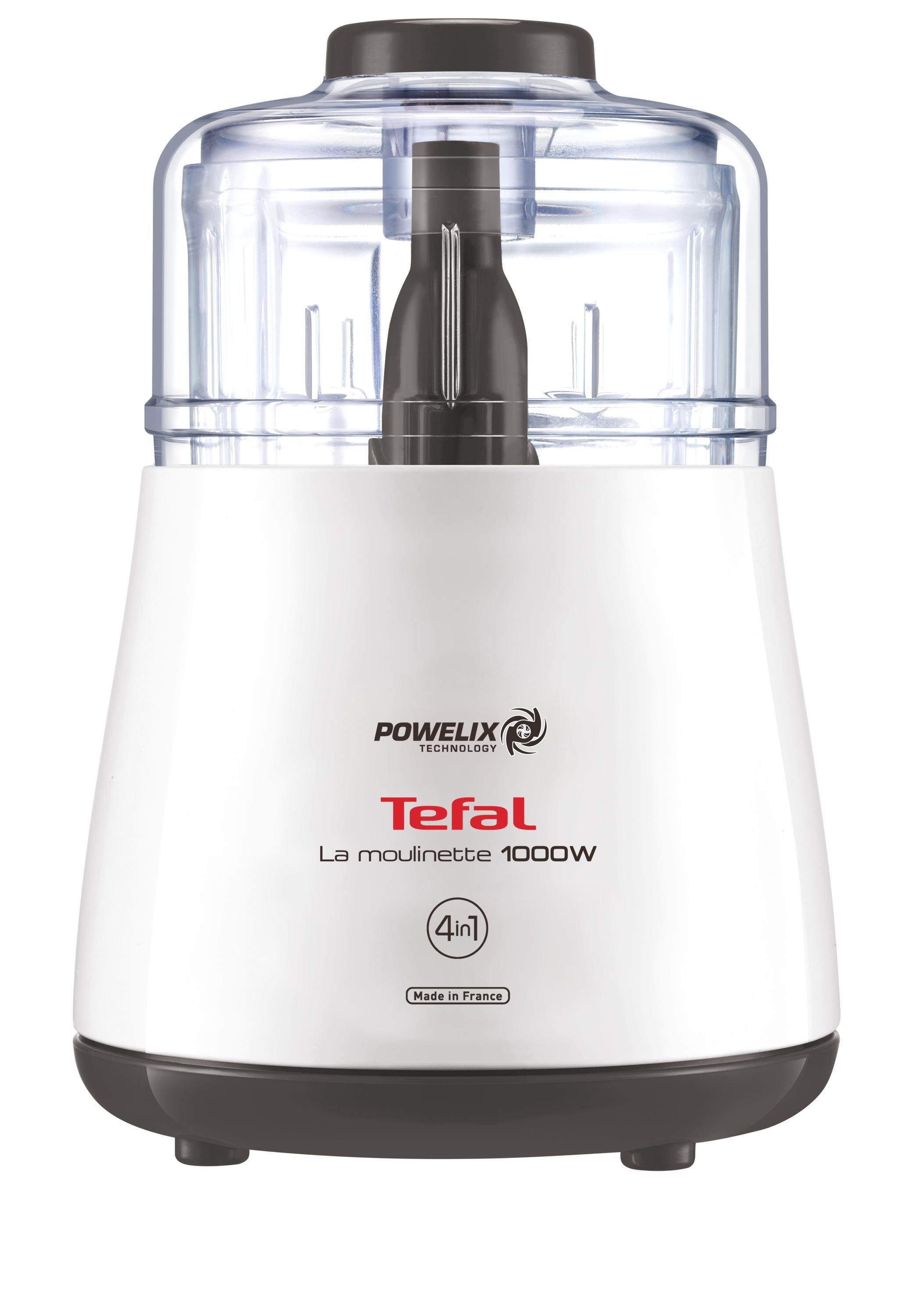 Tefal Zerkleinerer La Moulinette DPA 130, 1000 W, Zerkleinerungs-behälter, Deckel-Bedienung