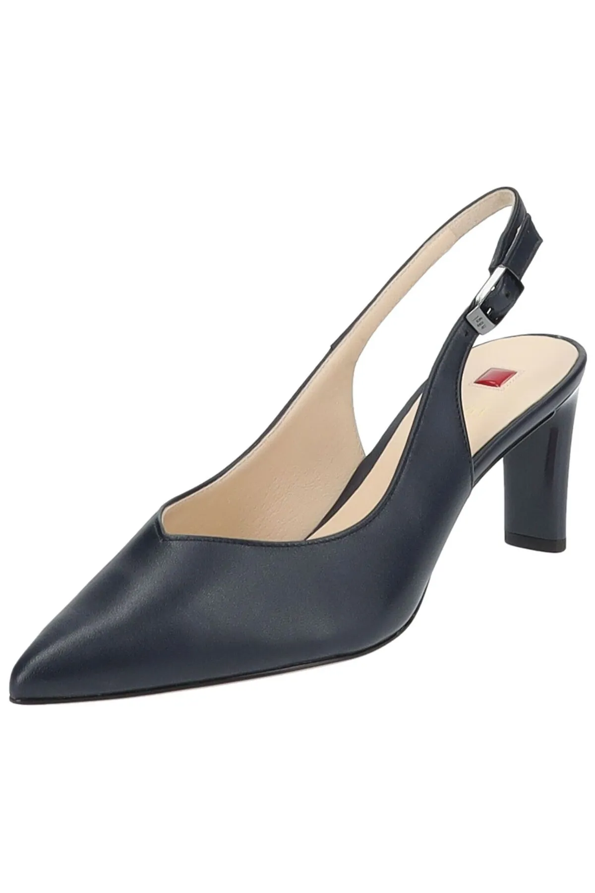 HÖGL  High Heels - Blau - Blockabsatz