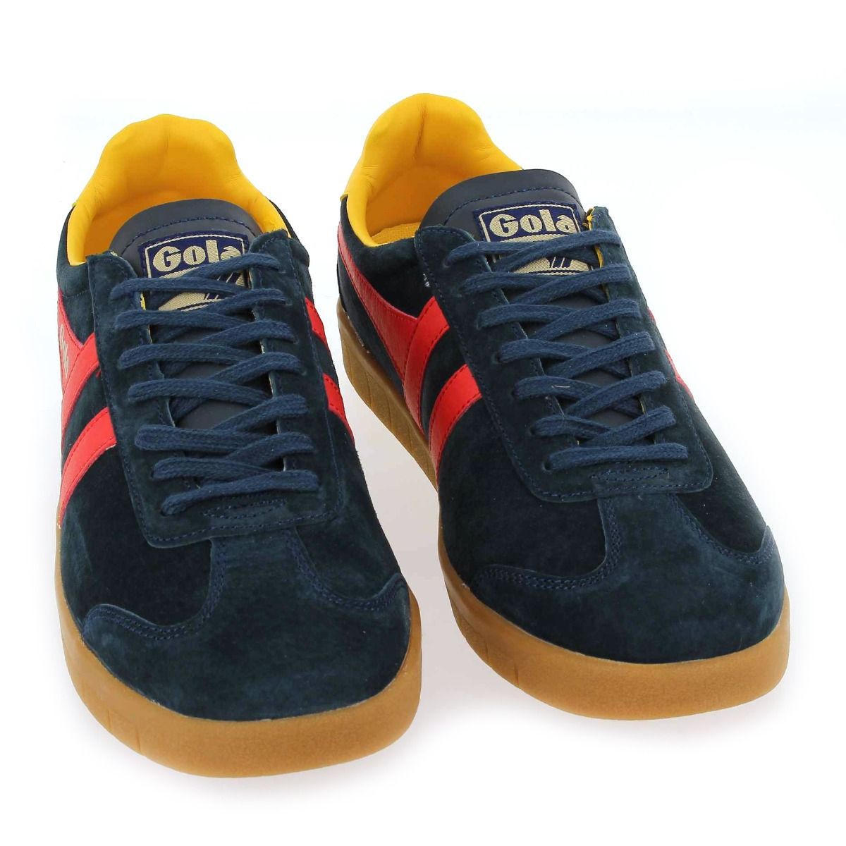 Gola  HURRICANE SUEDE CMB046 - Marine Rouge
