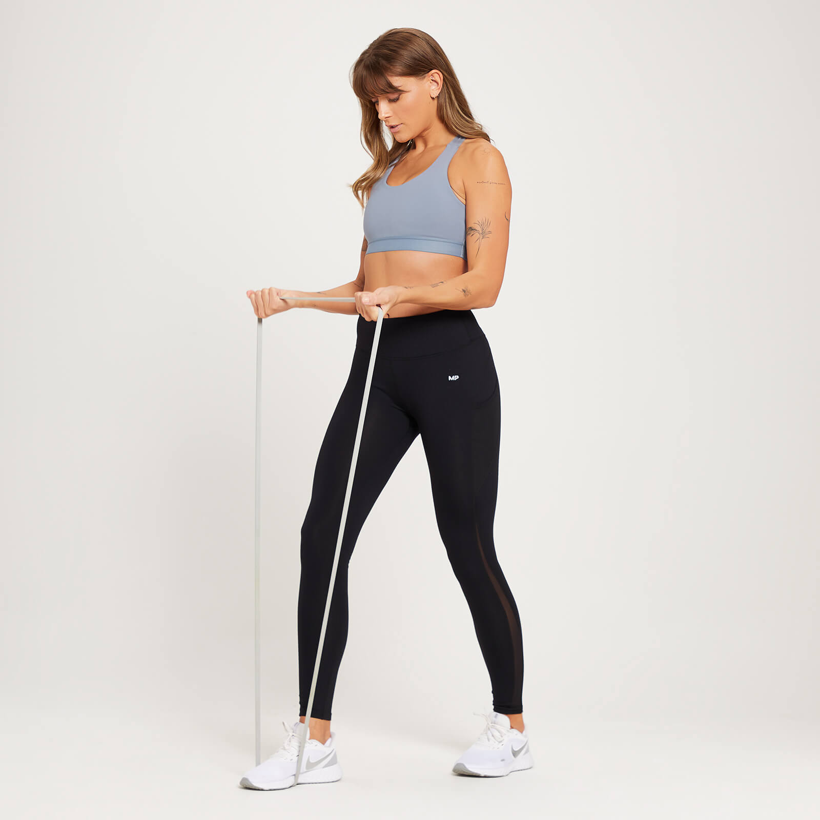 Legging en maille filet MP Power pour femmes – Noir
