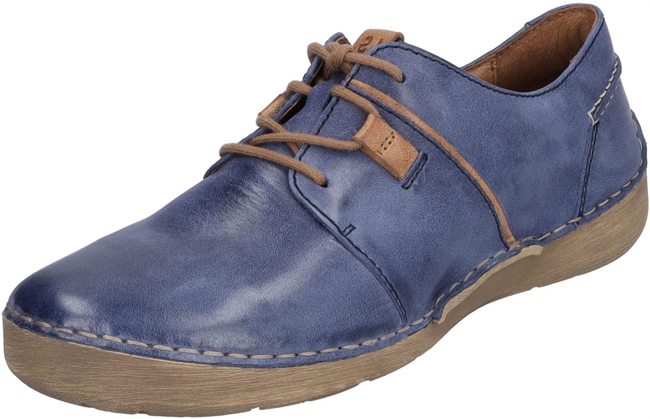 JOSEF SEIBEL Freizeit Schnürer blau