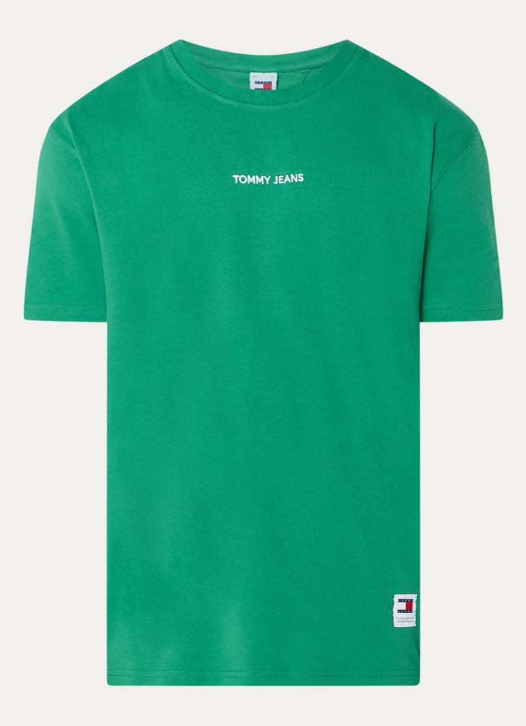 Tricou Tommy Hilfiger cu logo brodat