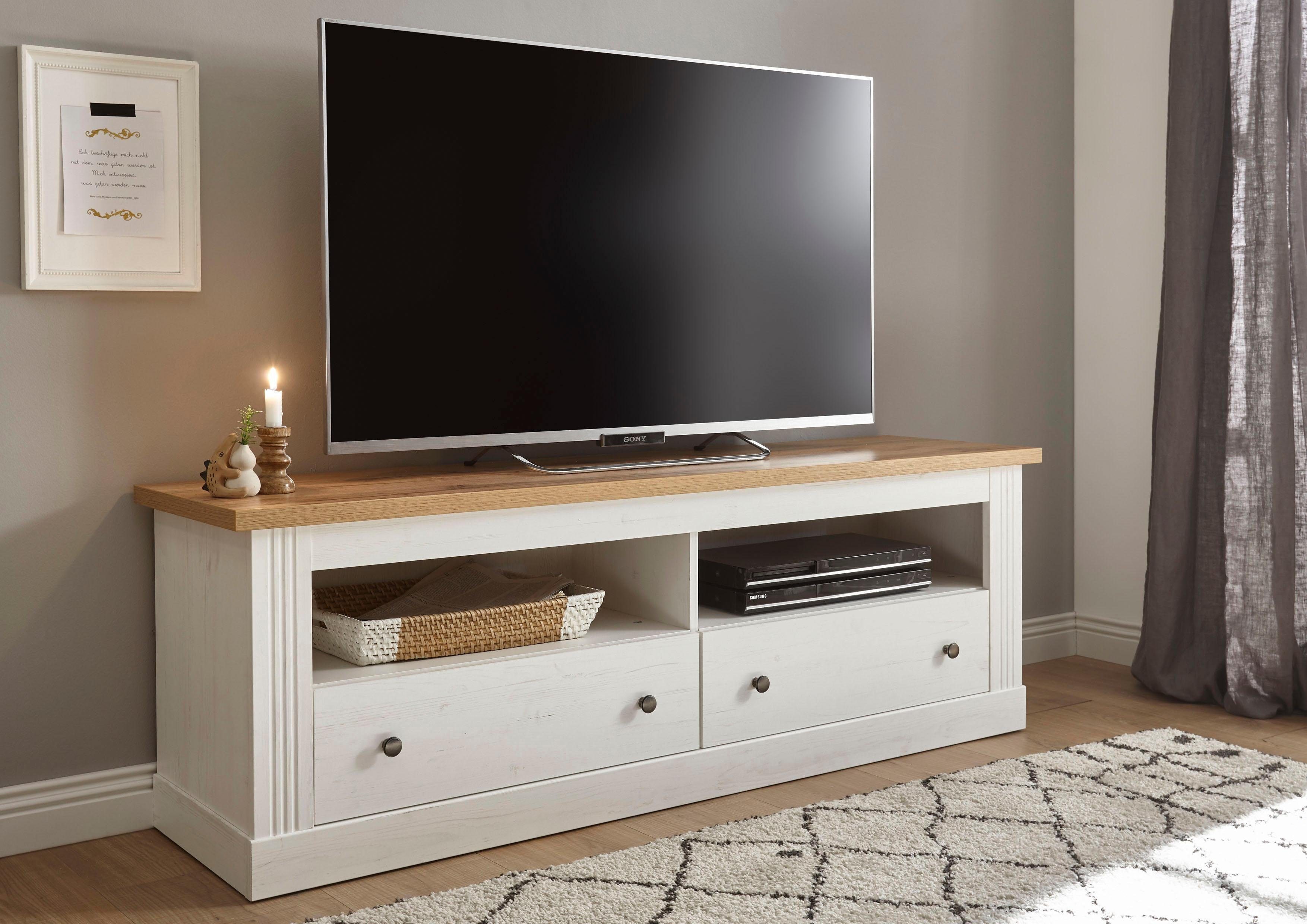 Home affaire Lowboard Westminster, Fernsehtisch in romantischem Landhausstil