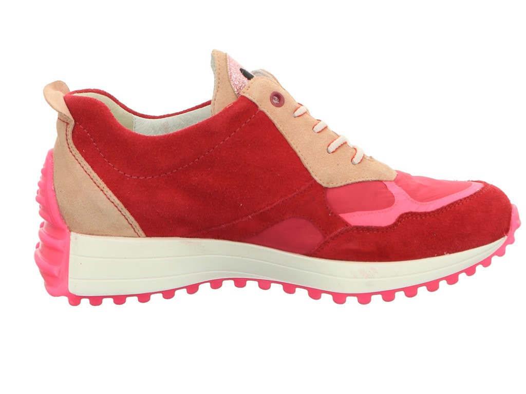 WALDLÄUFER Komfort Schnürer lila/pink 797002