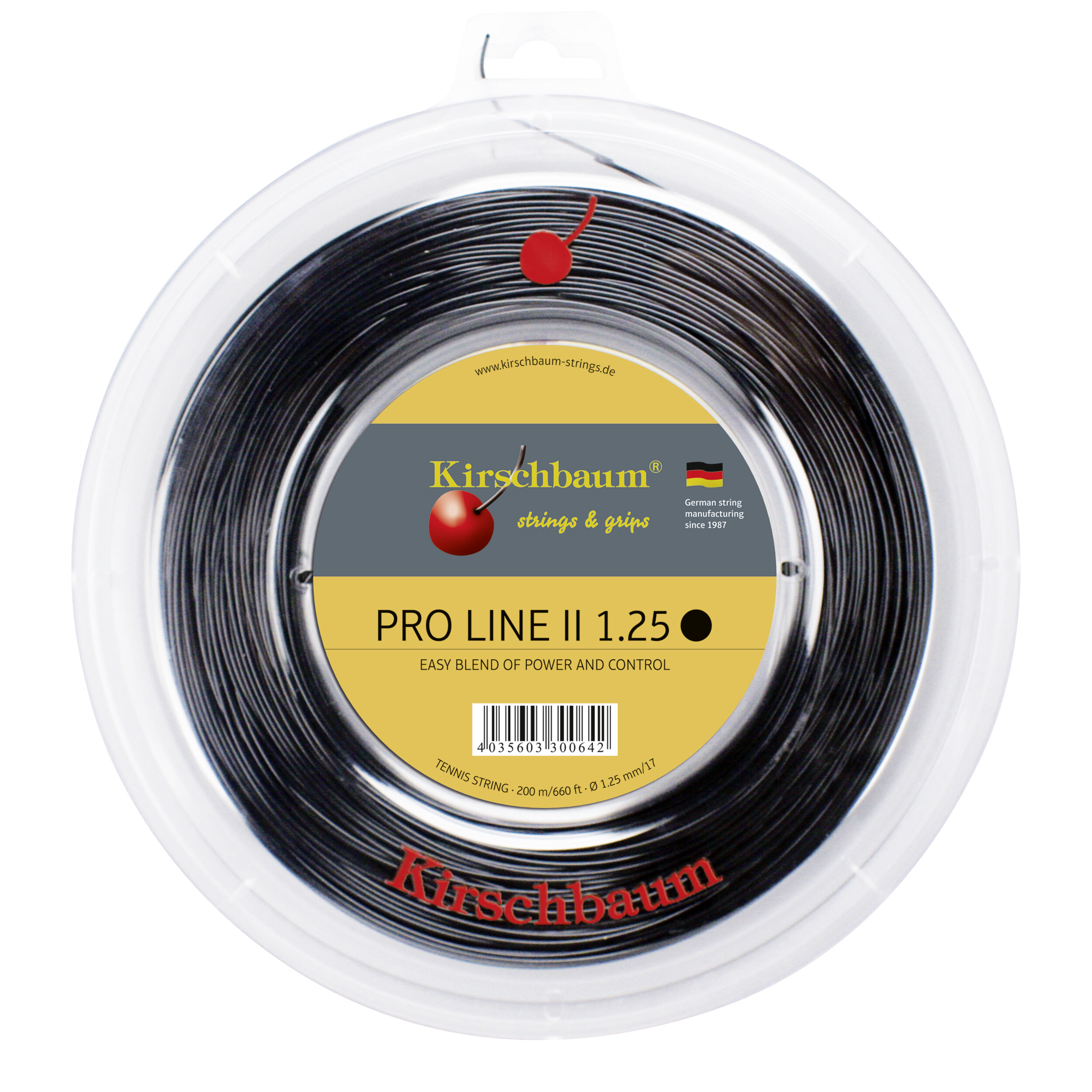 Pro Line Saitenrolle 200m - Schwarz