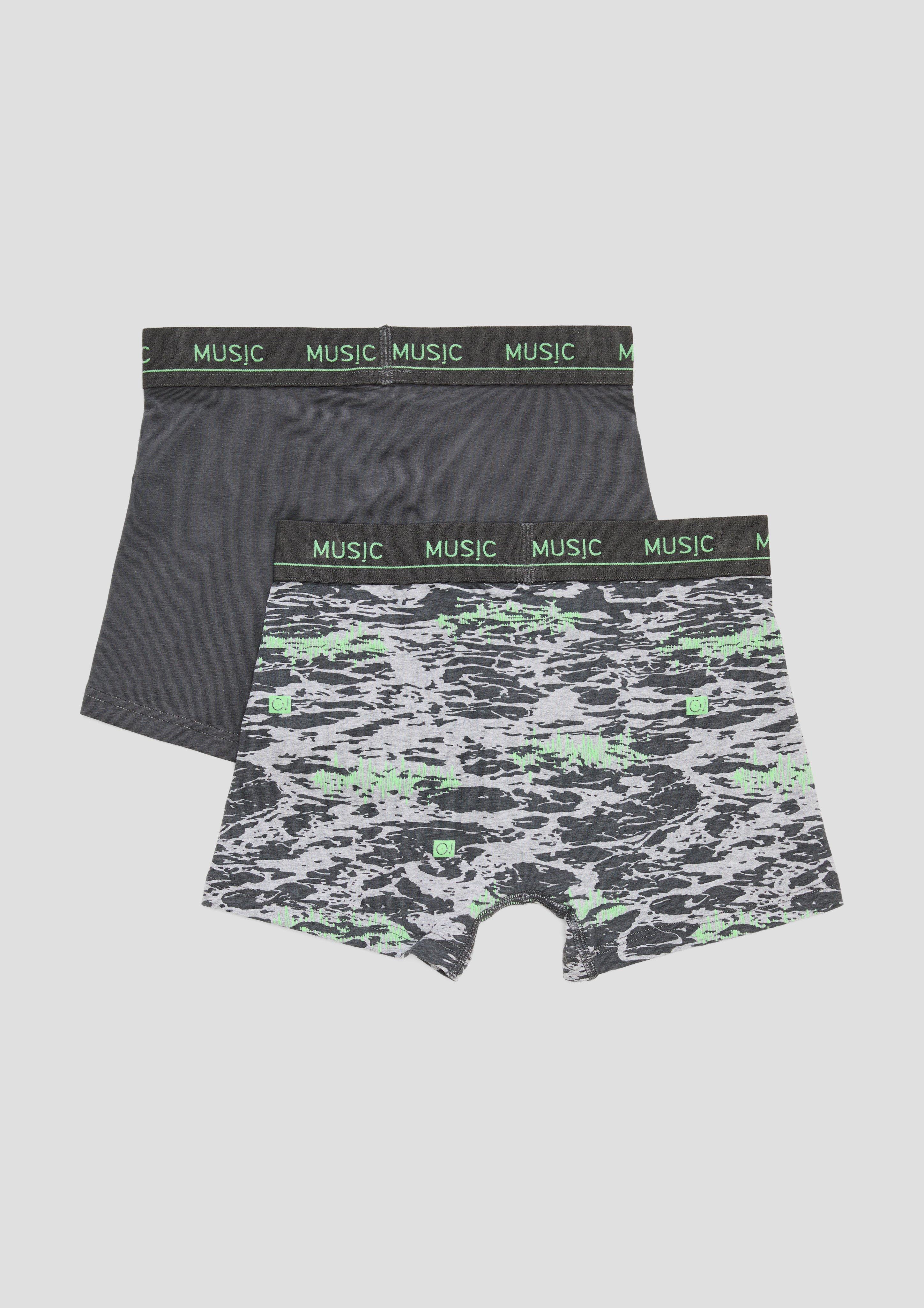 Baumwollstretch-Boxershorts im Doppelpack  6008508-1974