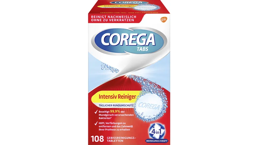 COREGA TABS Intensiv Reiniger