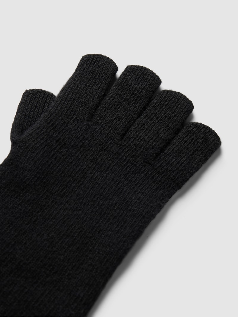 Handschuhe mit Label-Detail Modell 'Limitless' in schwarz