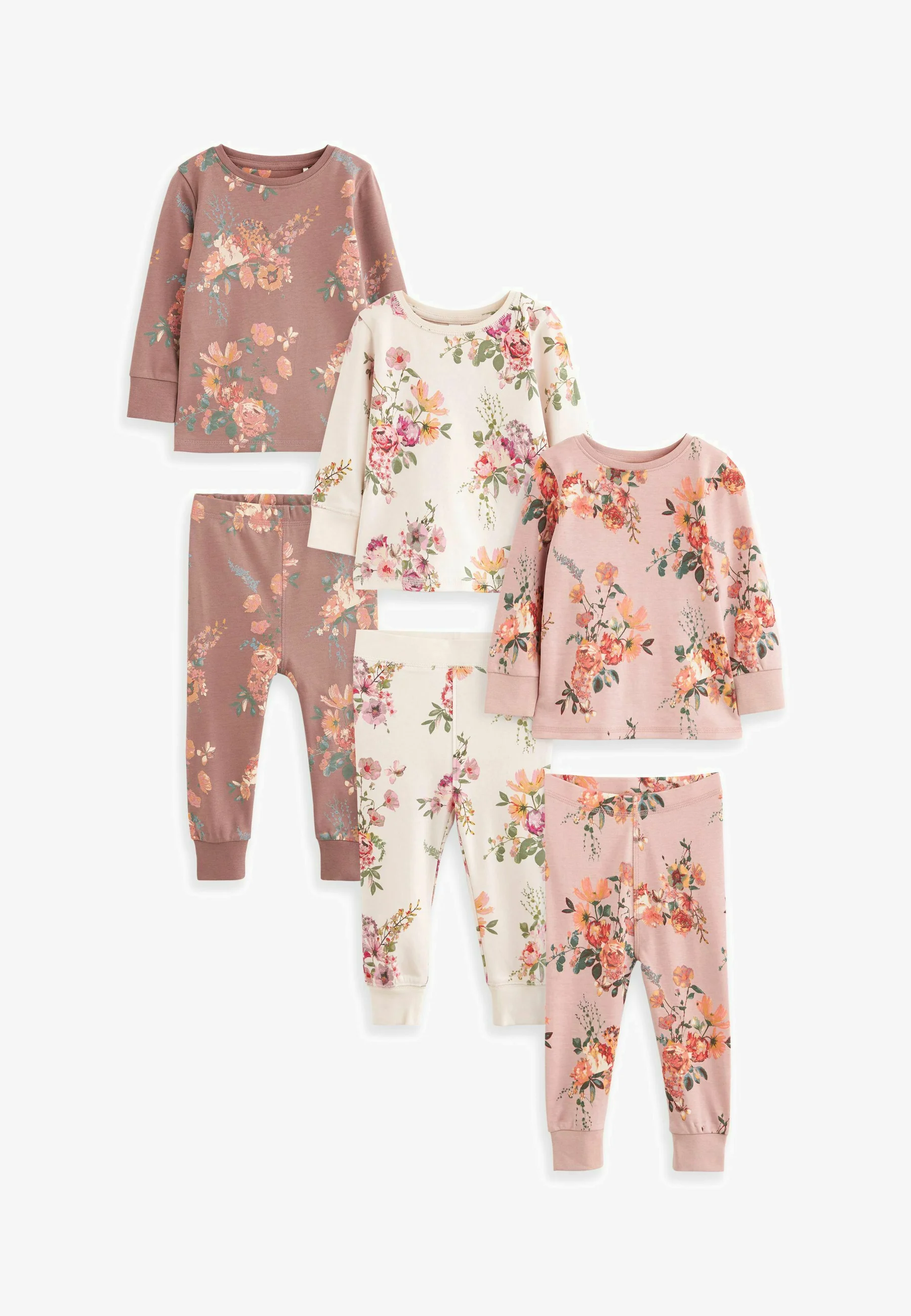 Siguiente CONJUNTO FLORAL PACK DE 3 - Pijamas