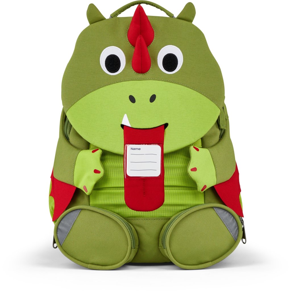 Affenzahn Rucksack großer Freund grüner Drache