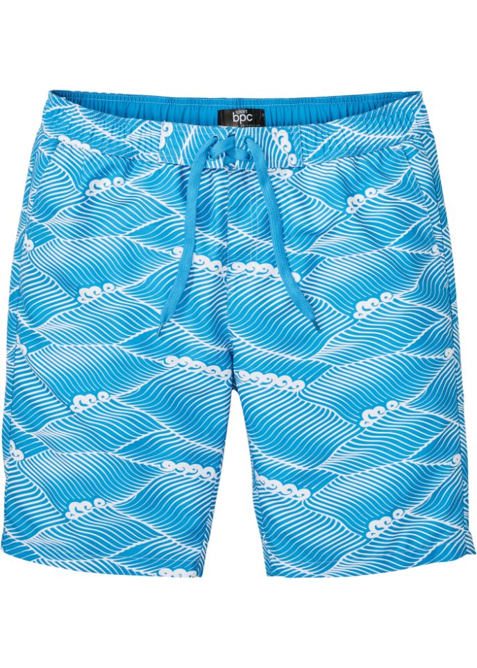 Strand-Shorts aus recyceltem Polyester, Regular Fit