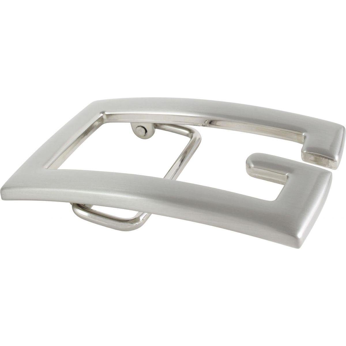 BELTINGER Gürtelschnalle Gloria 4,0 cm - Buckle Wechselschließe Gürtelschließe 40mm - Gürtel bi