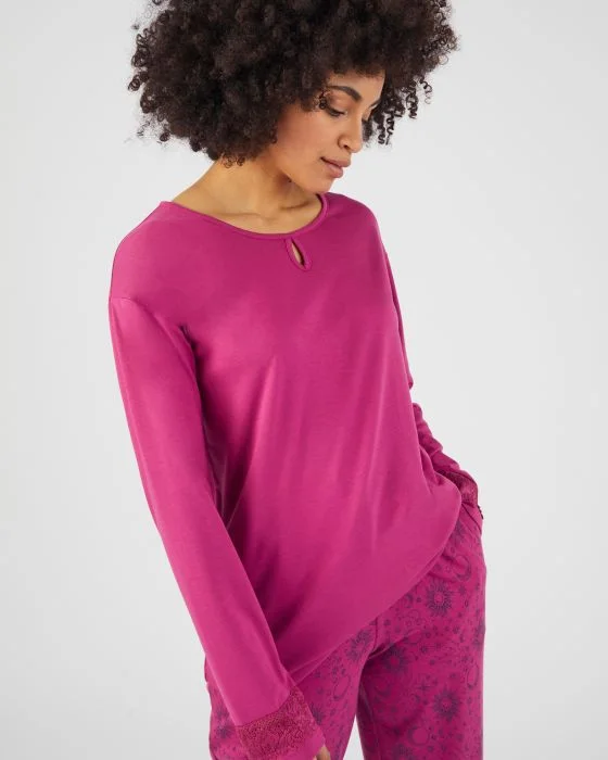 Pyjama maille jersey souple chaude Thermolactyl