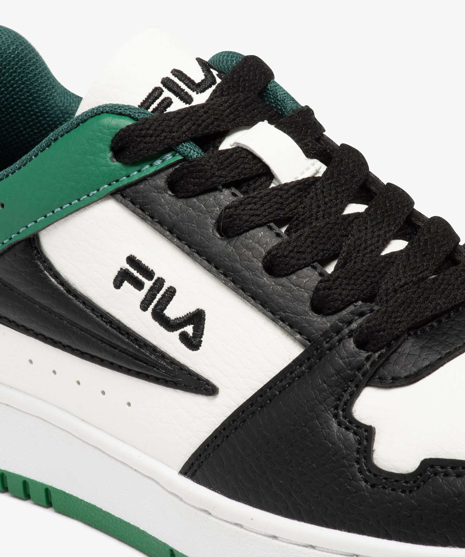 Baskets Garçon tricolore à lacets - FILA blanc | GEMO