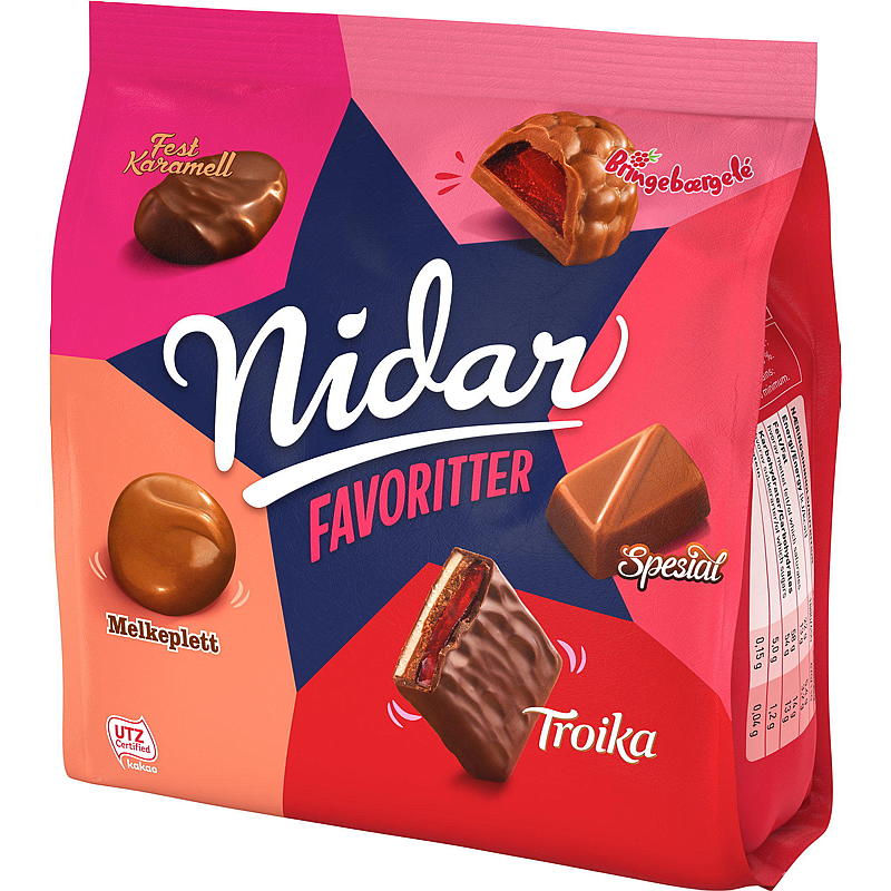 Nidar Nidar favoritter 300 g Troika