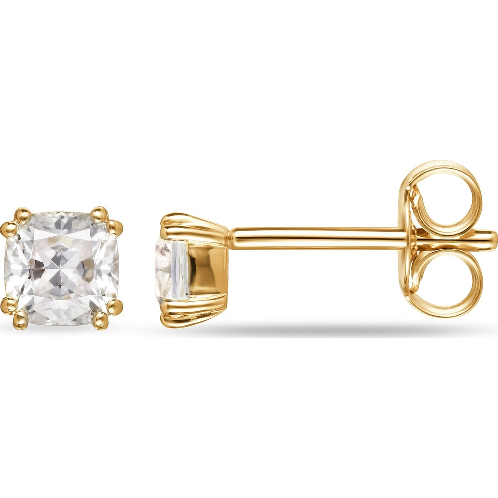 FAVS Boucles d'oreilles à fermoir à poussette 375 Or jaune Boucles d'oreilles