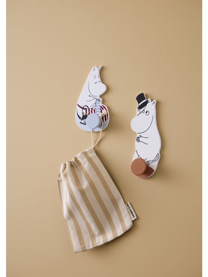 Kids Concept Kleiderhaken 2er-Set Mumin günstig kaufen onesize