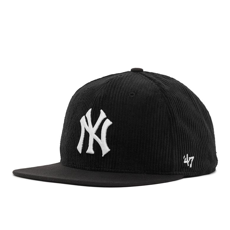 47 Brand MLB New York Yankees Thick Cord TT 47 CAPTAIN Black