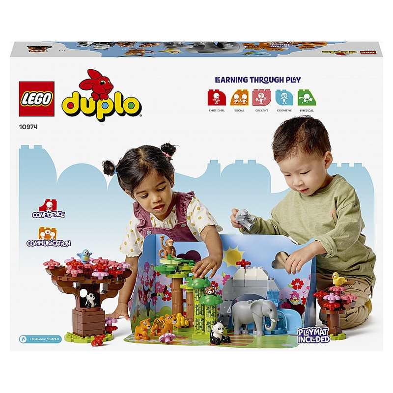 10974 Animaux sauvages d'Asie LEGO DUPLO