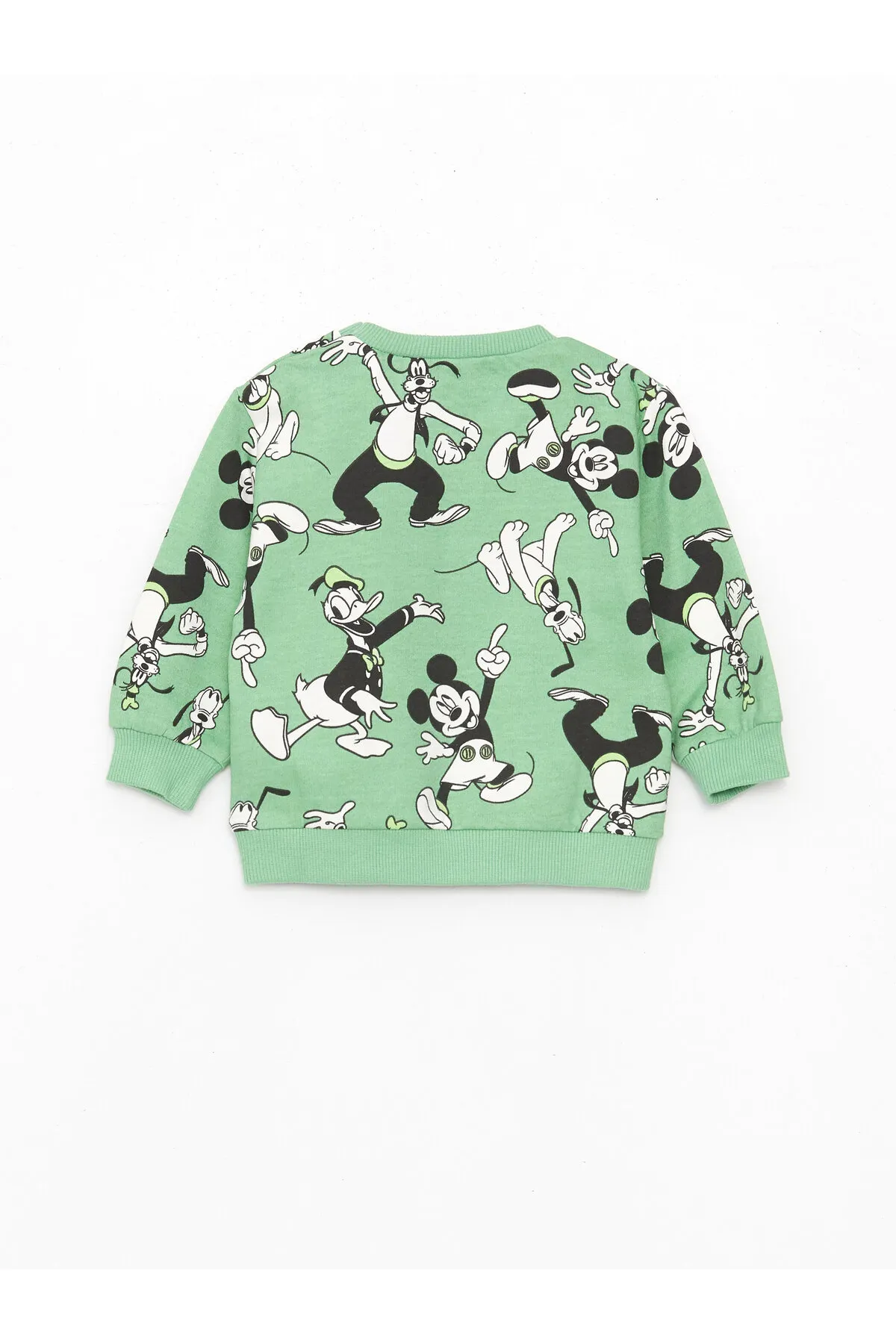 LC Waikiki  T-Shirt und Jogginghose für Babys mit Rundhalsausschnitt und Mickey-Mouse-Aufdruck im 2er-Set