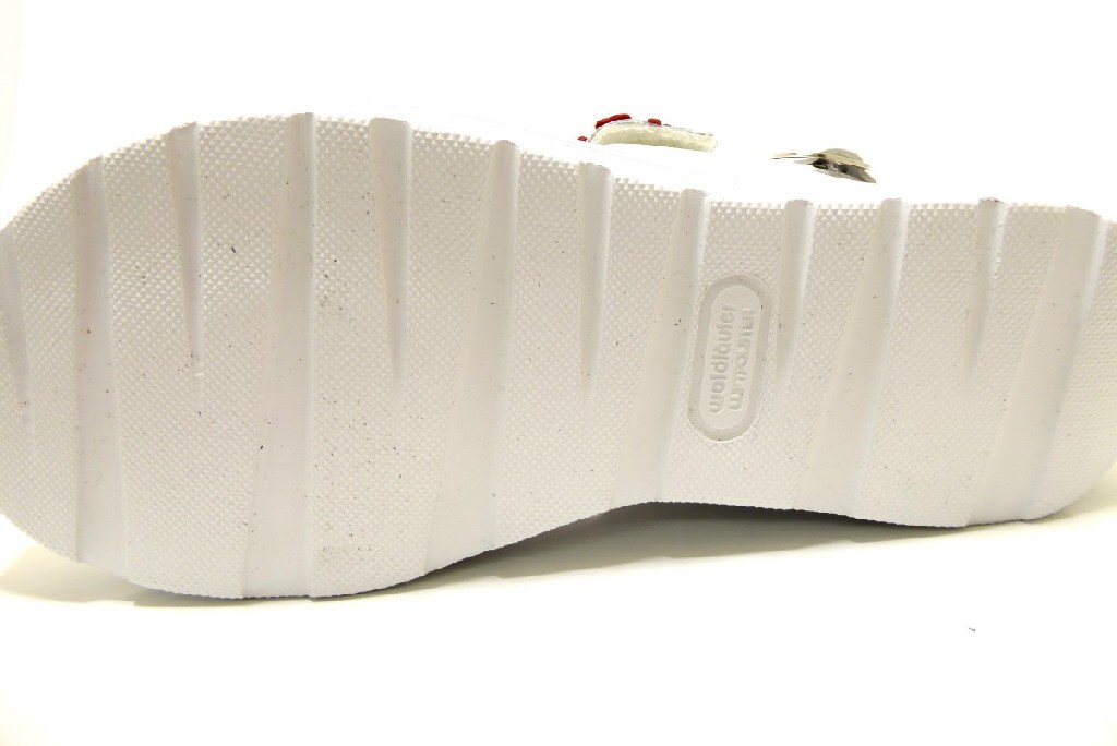WALDLÄUFER Komfort Sandalen weiss