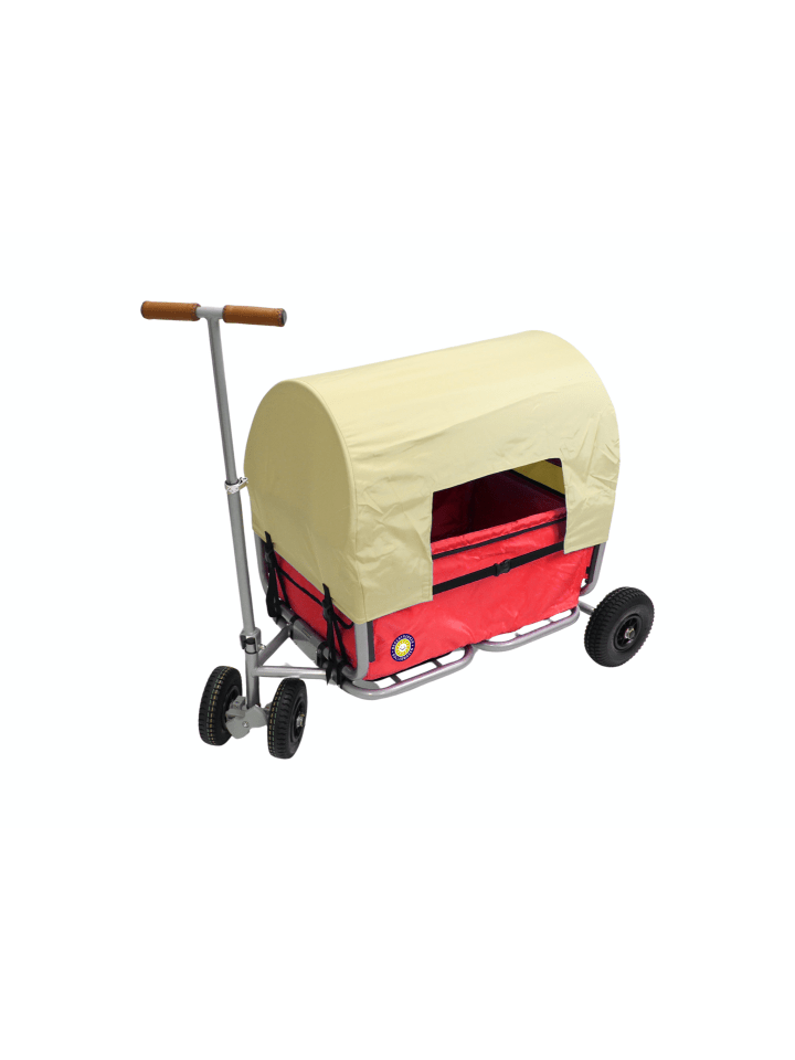 Beachtrekker Beachtrekker LiFe faltbarer Bollerwagen (Rot)   Bremse   Sonnenverdeck günstig kaufen onesize