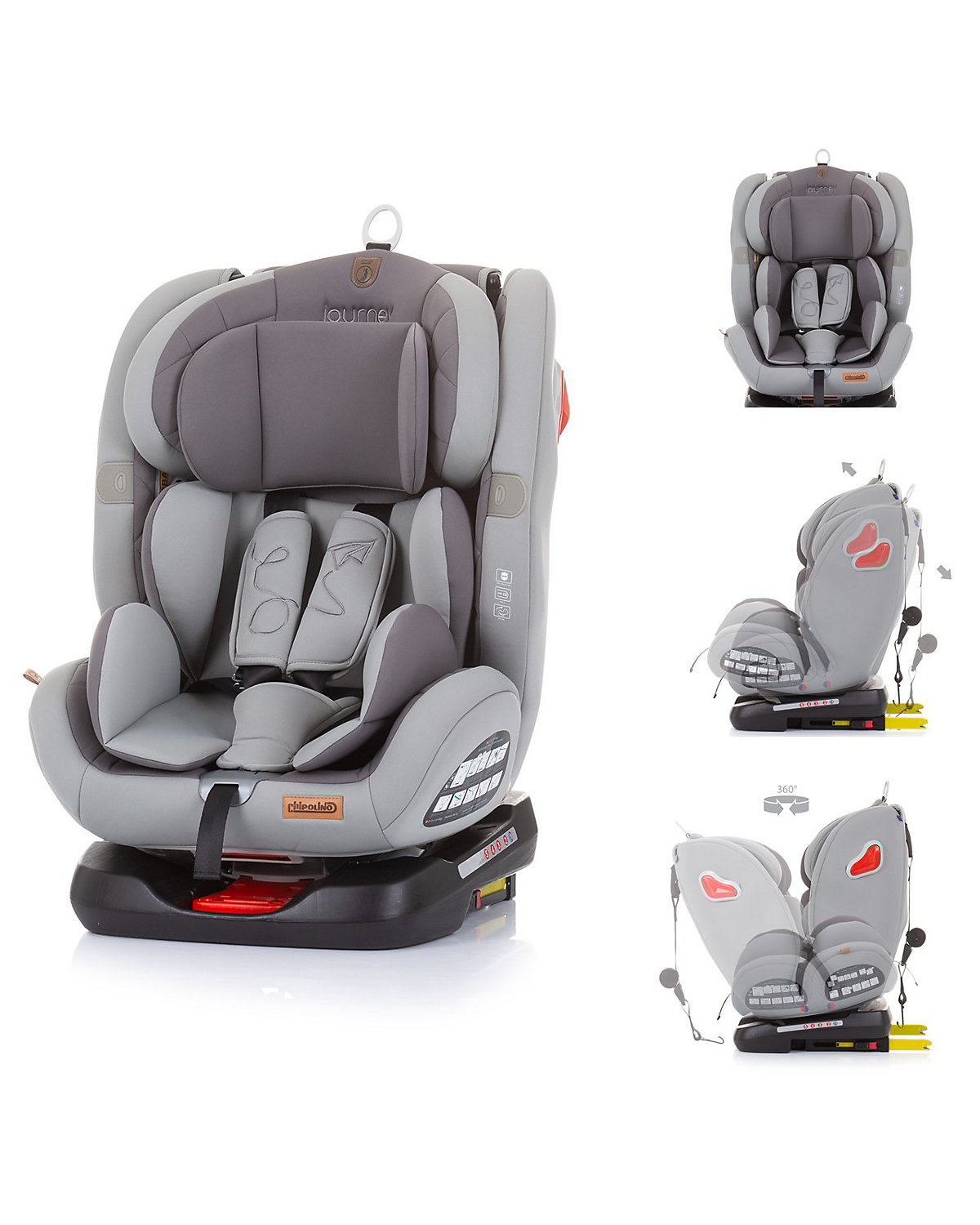 Kindersitz Journey Gruppe 0+/1/2/3 (0 - 36 kg) Isofix Kindersitze