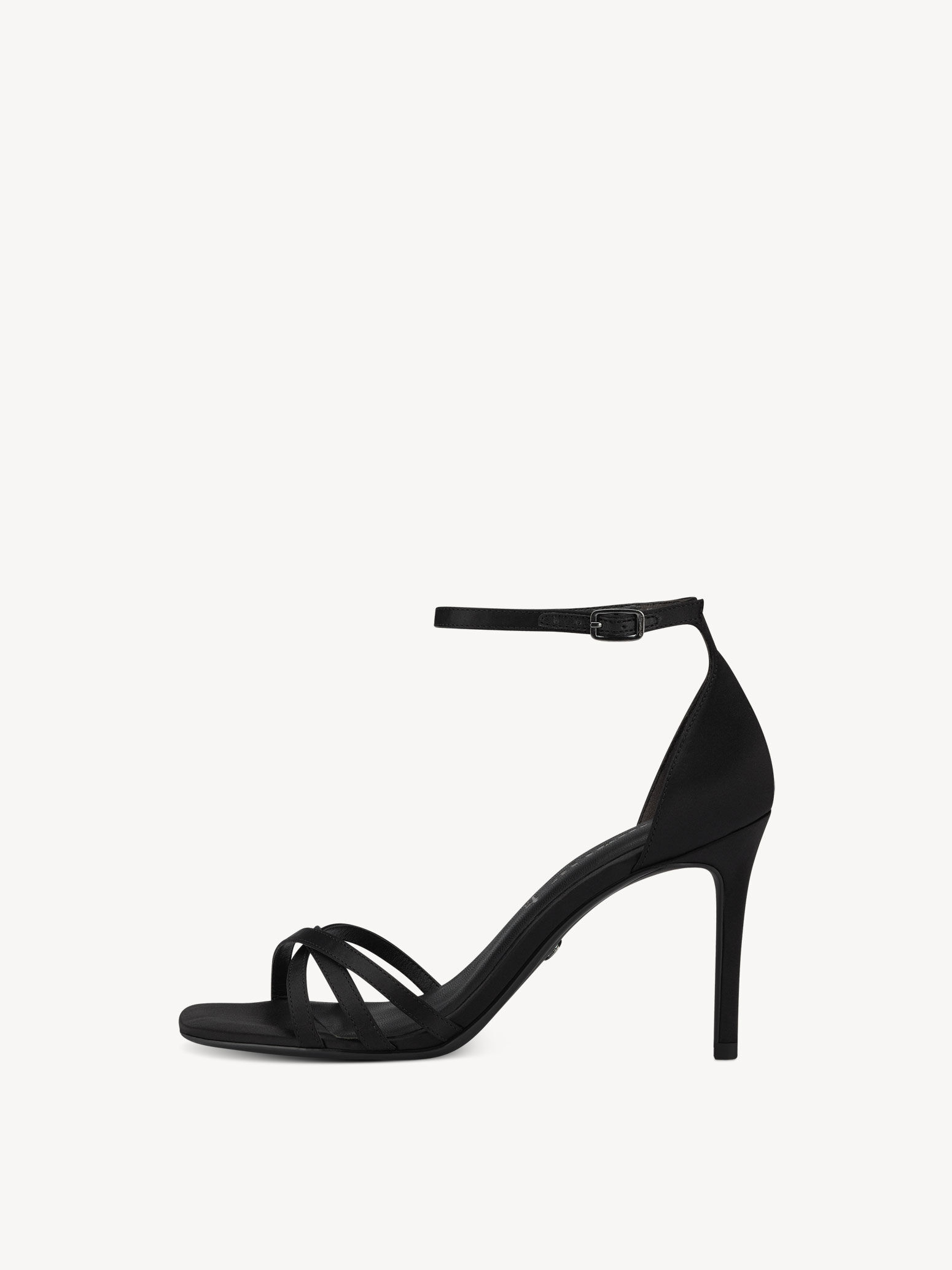 Sandale à talon - noir