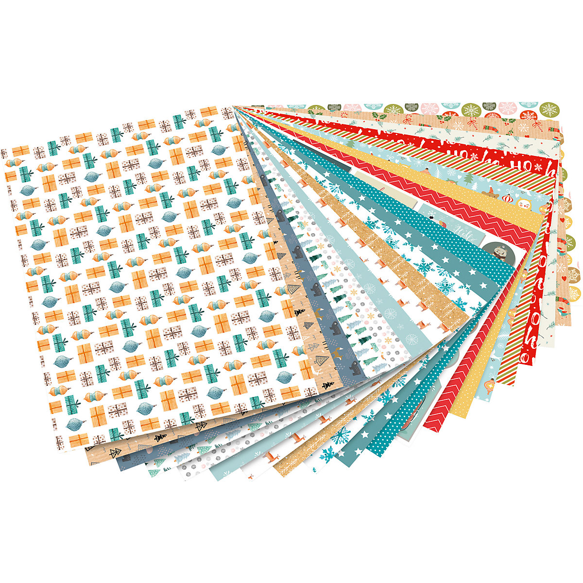 Motivblock WINTERZAUBER, 24x34cm, 20 Blatt sortiert