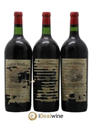 Château Trimoulet  1983 - Lot de 3 Magnums