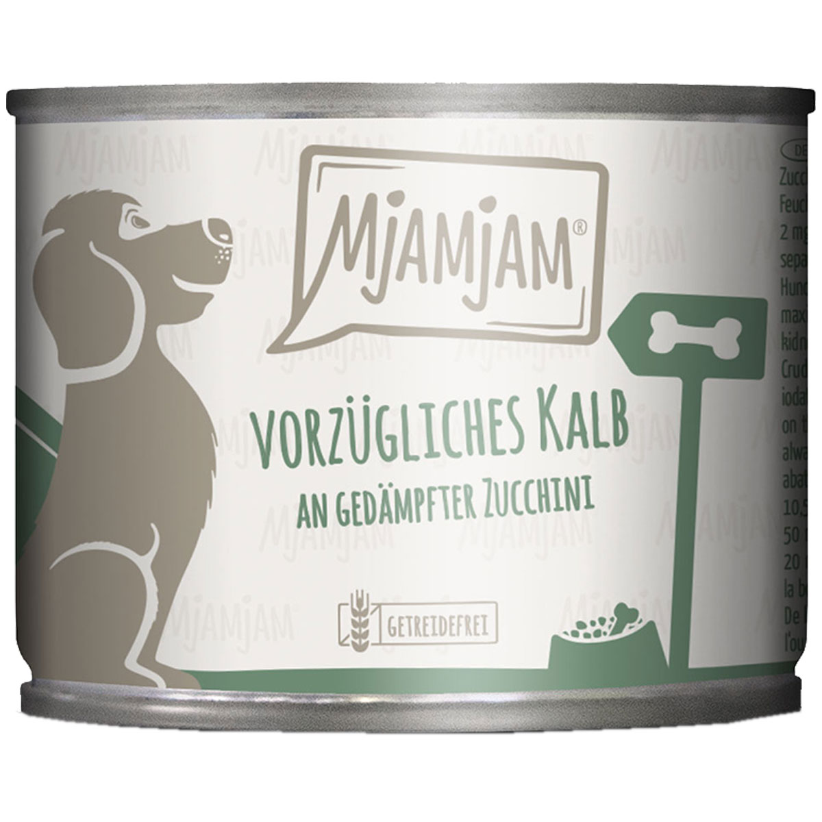 MjAMjAM vorzügliches Kalb an gedämpfter Zucchini bei ZooRoyal
