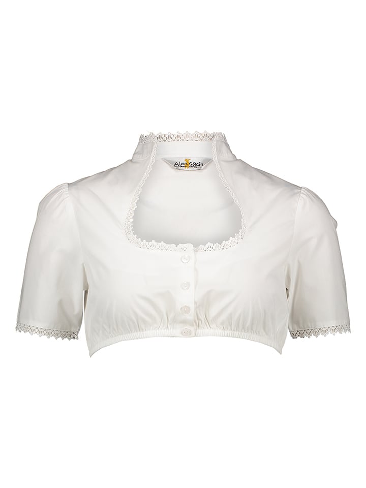 Almsach Dirndlbluse in Weiß günstig kaufen