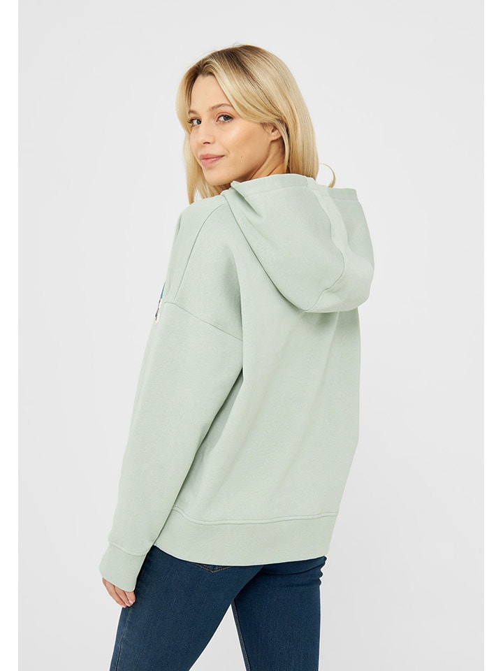 Derbe Hoodie in Hellgrün günstig kaufen