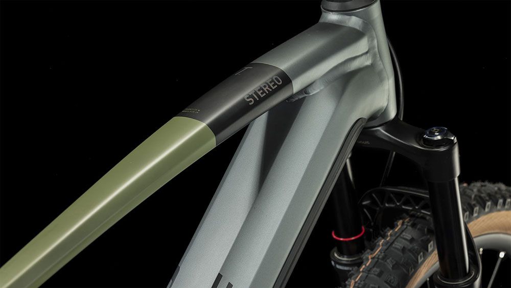Cube Stereo Hybrid 120 TM 750 flashgrey´n´olive kaufen | Bike-Discount