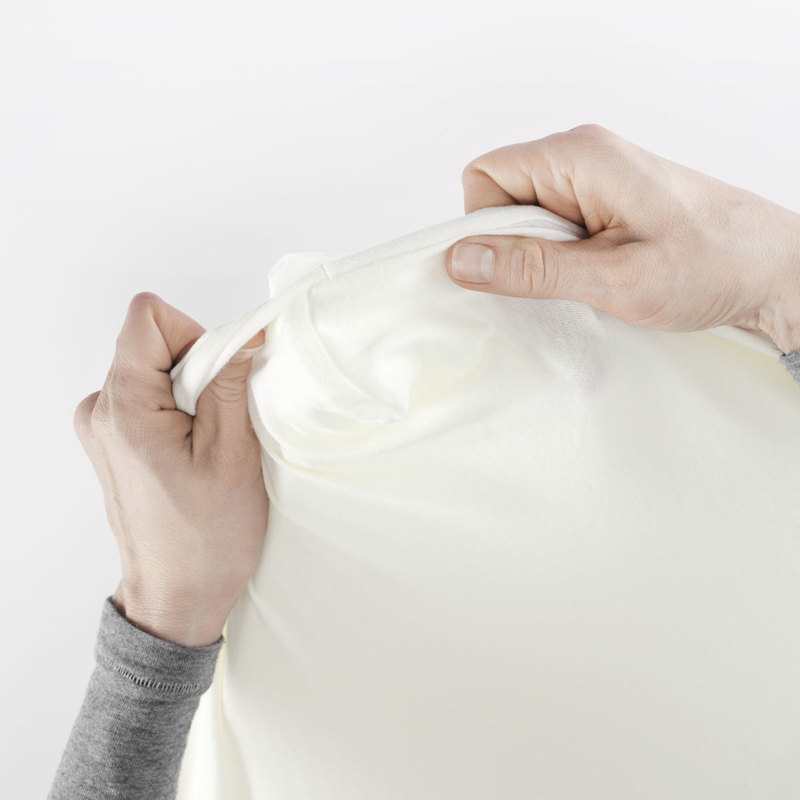 Drap housse pour lit parapluie blanc coton bio BabyBjörn