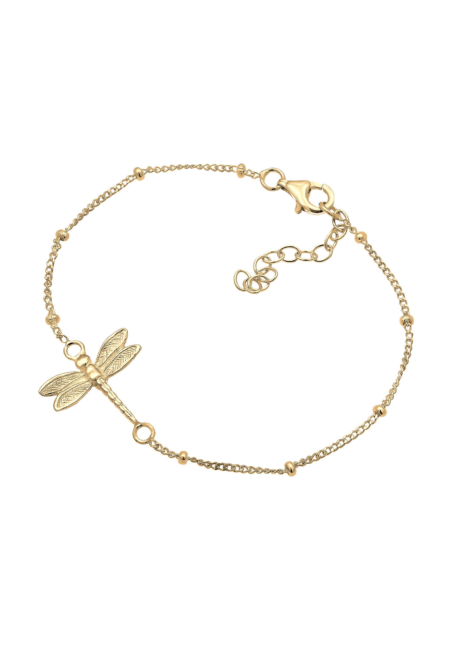 Pulsera Elli Playful Dragonfly Nature para mujer (plata 925/1000)