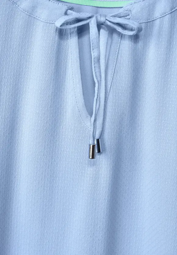 CECIL Bluse mit Tunikabändchen