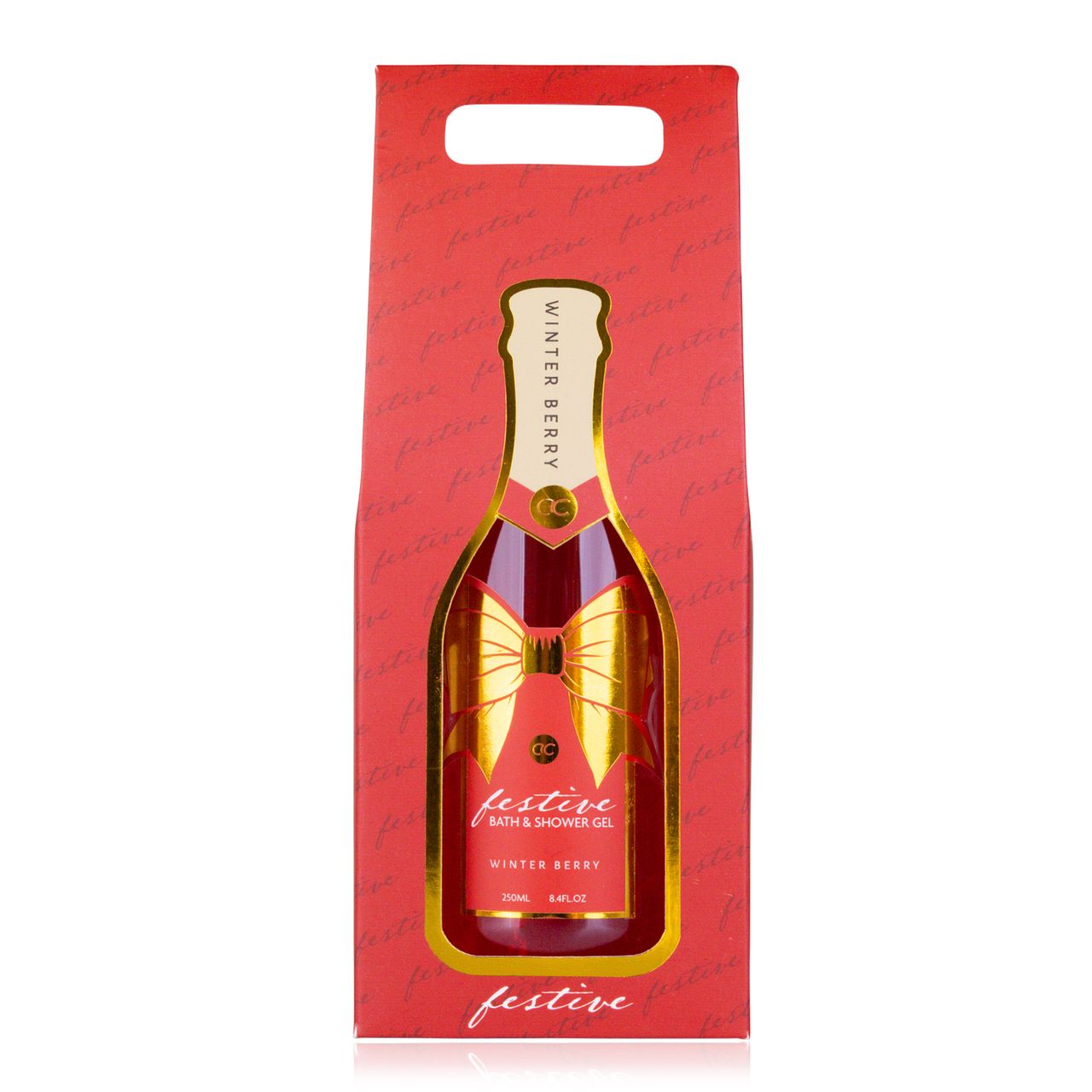 accentra Bade- & Duschgel FESTIVE in Flasche
