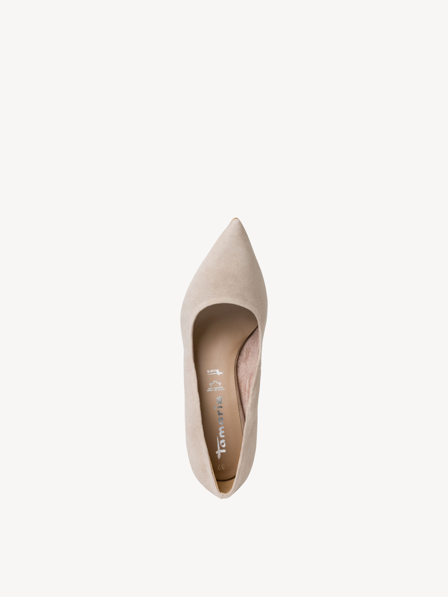 Escarpin en cuir - beige