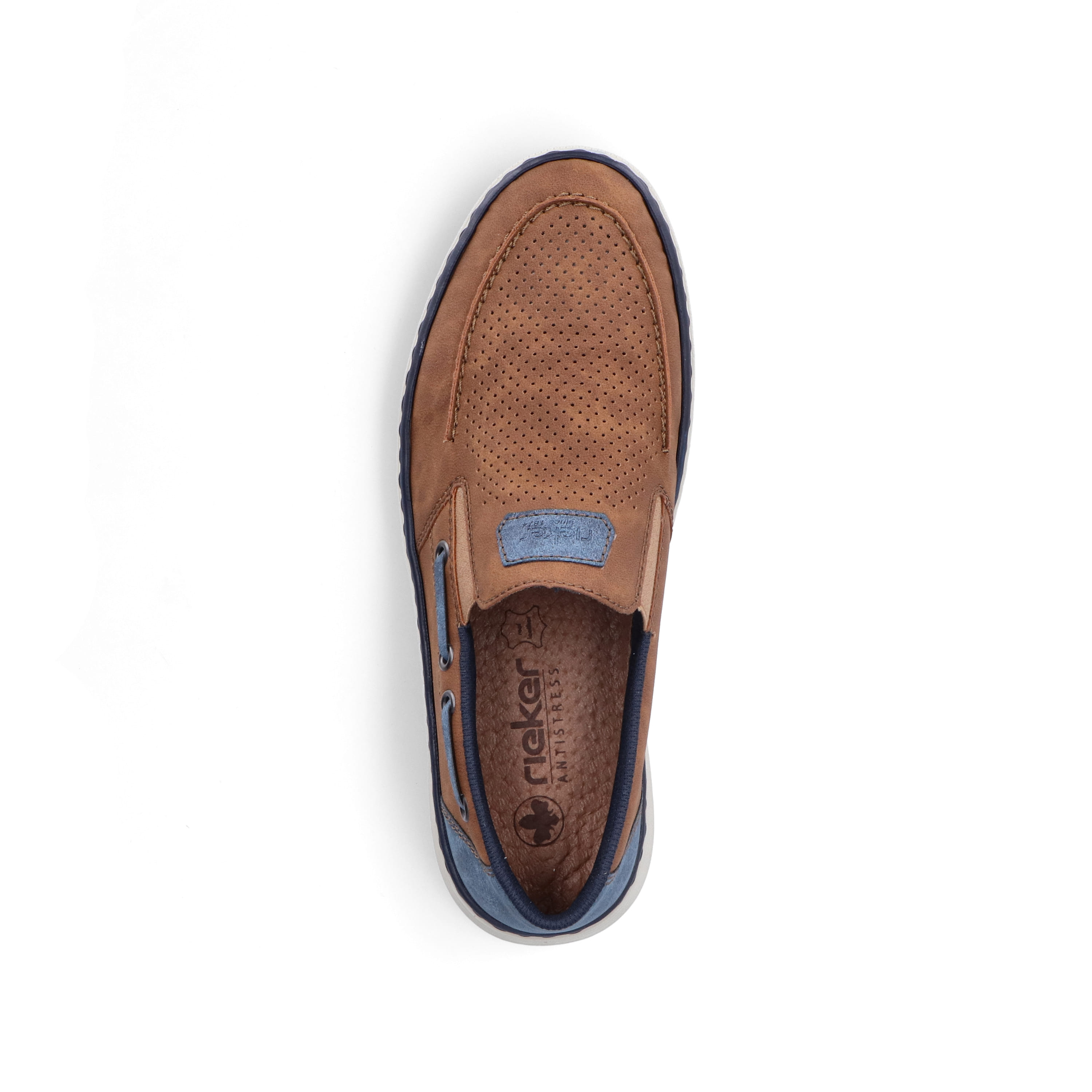 Rieker Herren Slipper holzbraun