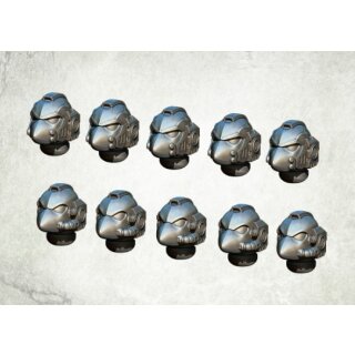 Legionary Heads: Raven Pattern (10)