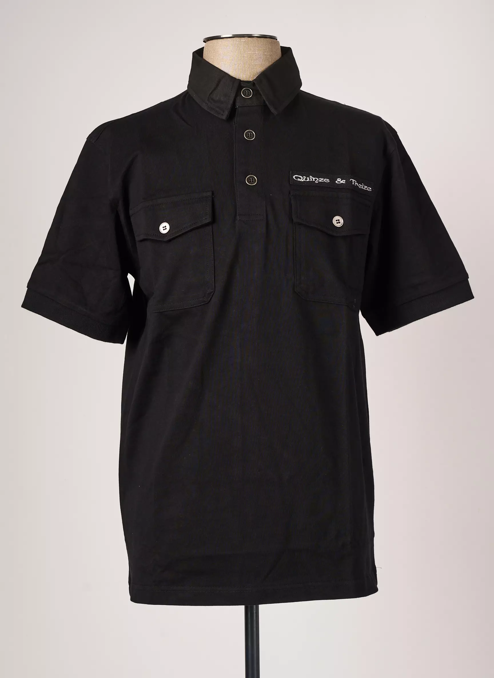 Quinze Treize Polos Homme couleur noir