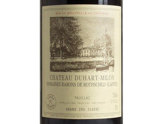 Château Duhart-Milon Rothschild 2003 Bordeaux Pauillac
