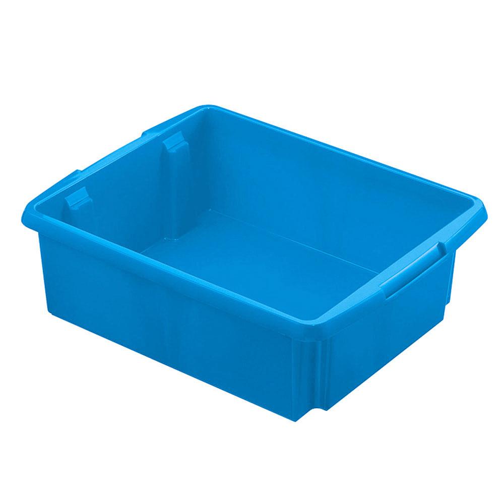 BRB Dreh- und Stapelbehälter, Inhalt 17 Liter, blau LxBxH 455x360x145 mm, Polypropylen (PP) (10er Set)