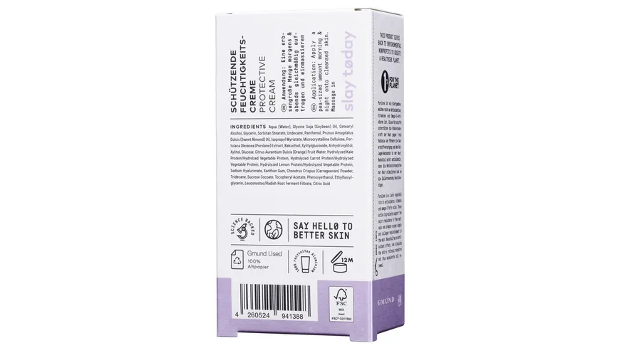 Nø Cosmetics slay tøday Schützende Feuchtigkeitscreme 50 ml