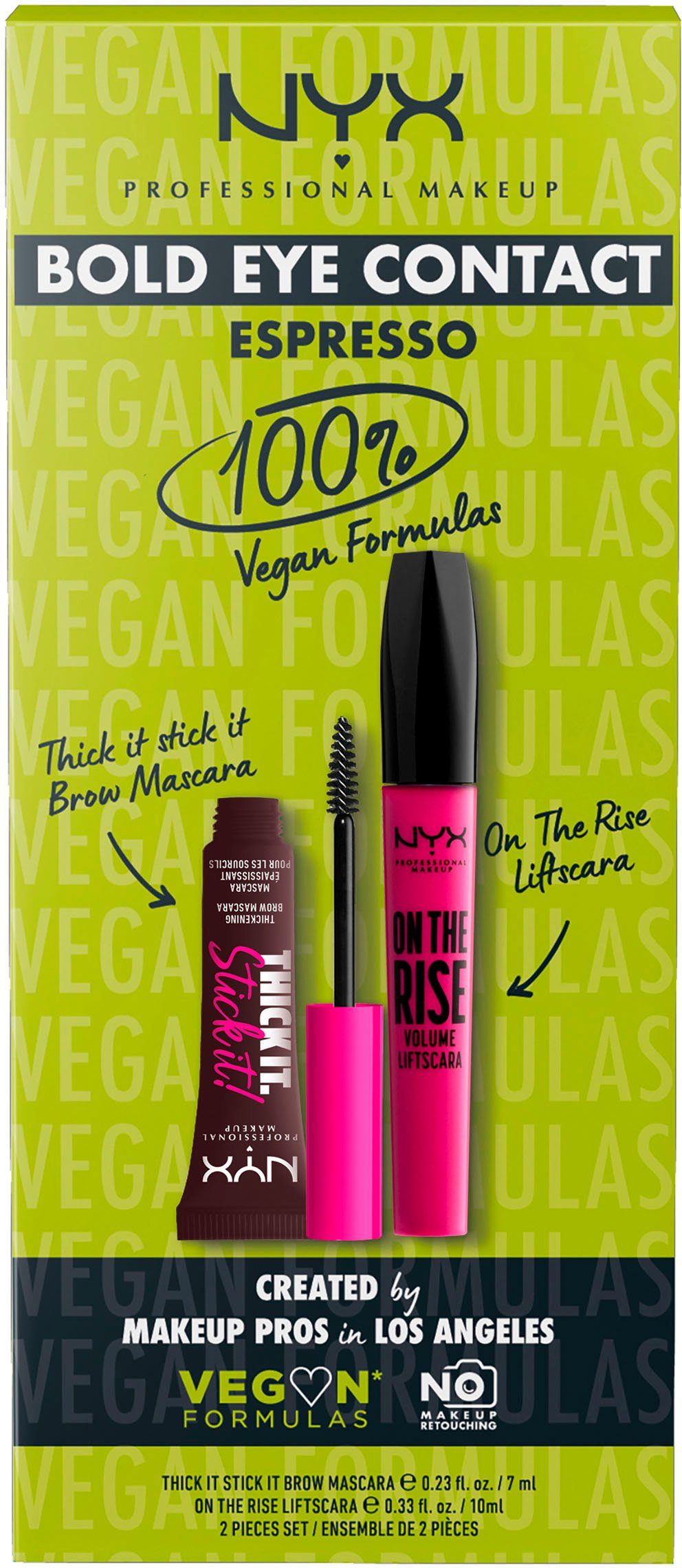 NYX Schmink-Set NYX Professional Makeup Bold Eye Contact Set